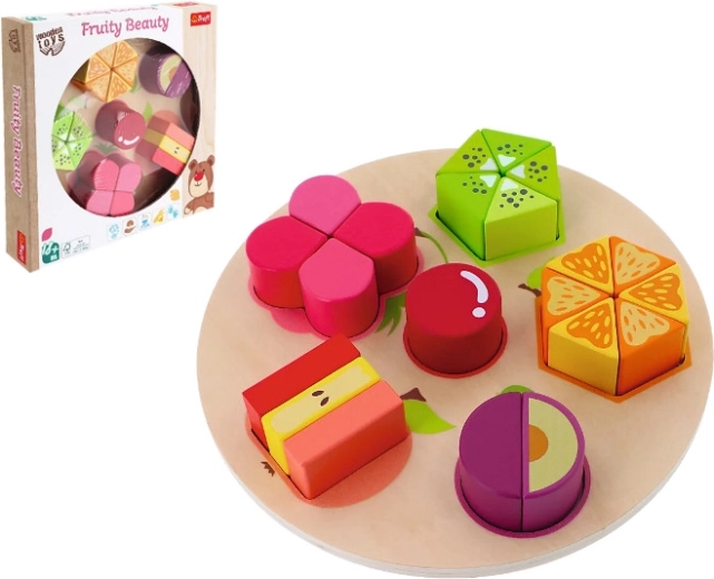 Fruity Beauty koka puzle ar augļiem