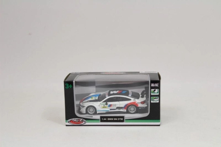 BMW M4 DTM auto modelis 1:43 baltā krāsā