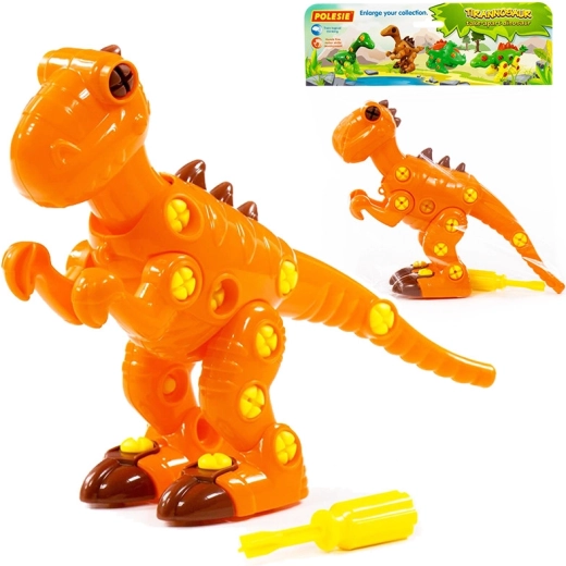 Screw-together Tyrannosaurus – construction kit for kids