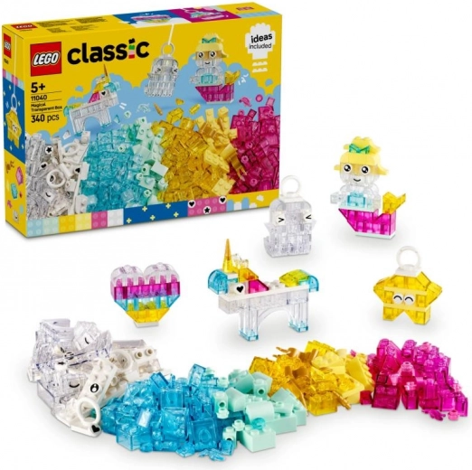 LEGO® Classic 11040 Burvju caurspīdīgā kastīte