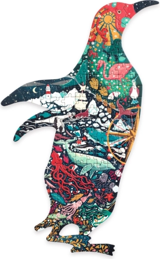 Shaped puzzle in the Puzz’Art style