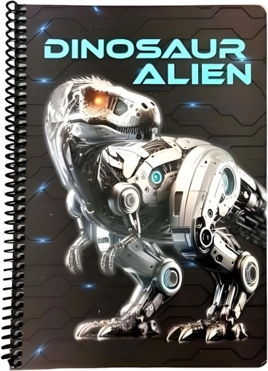Spiral Notebook Neon Game