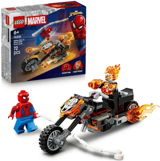 Spider‑Man vs. Ghost Rider Motorcycle – LEGO Marvel Action Set