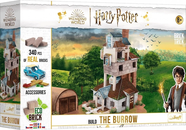 Konstruktors Brick Trick Harry Potter – Vīzliju ģimenes Aiza no īstiem ķieģeļiem