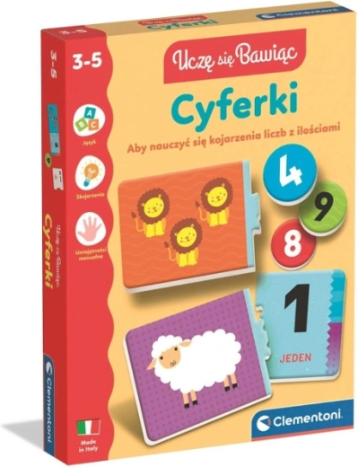 Cyferki – educational animal game for learning numbers