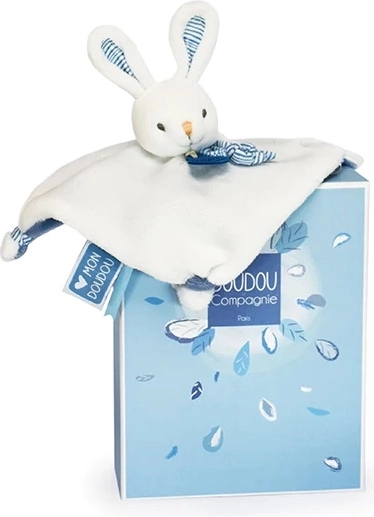 Doudou plush bunny lovey 20 cm for babies