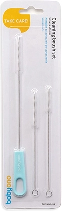 BabyOno straw cleaning brushes, 3 pcs