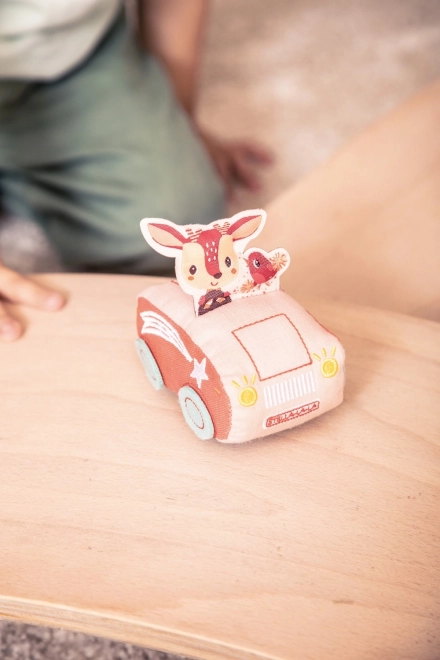 Lilliputiens - Wind-up Car with Fawn Stella