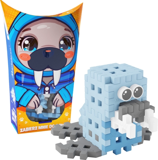Mini Waffle Pocket Pets Building Set – Walrus