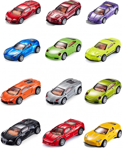 Metāla auto ar atpakaļvilkšanas mehānismu 8,5 cm