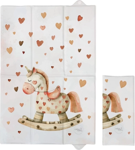 Ceba baby ceļojumu pārtinamais paliktnis basic rocking horse 60 × 40 cm