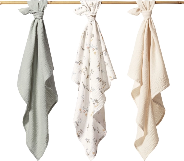 Breathable, absorbent, and no ironing needed