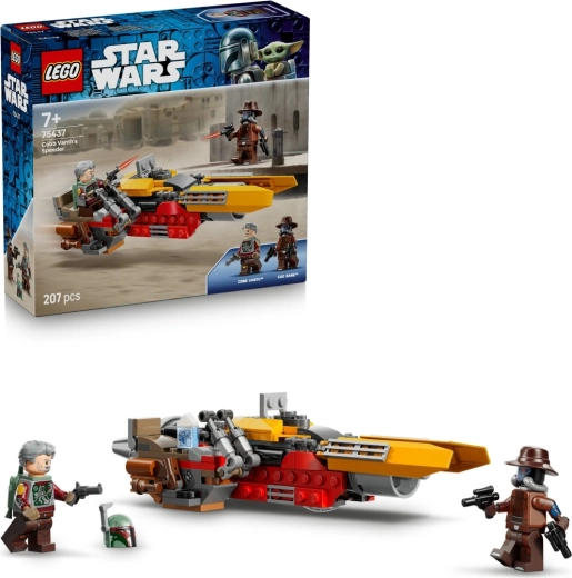 LEGO Star Wars Cobb Vanth spīders – asa būvējamā rotaļlieta bērniem