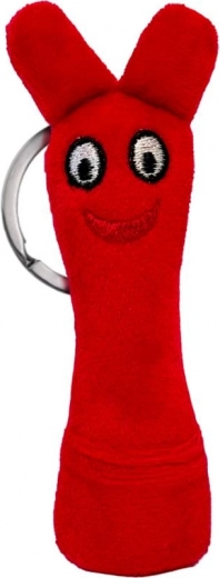 Bludišťák atslēgu piekariņš sarkans