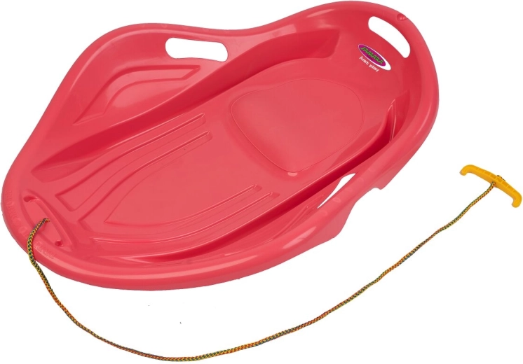 Snow Play ragavas Speed 78 cm pasteļsarkanā krāsā