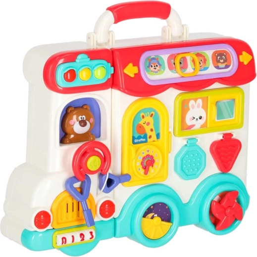 Gaismas, skaņas un daudz vadības elementu