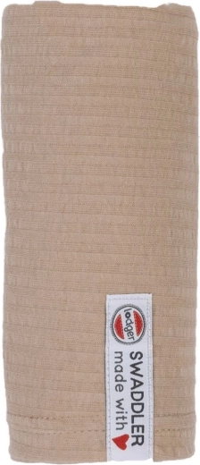Lodger Swaddler seersucker auduma autiņš 70 × 70 cm bēšs