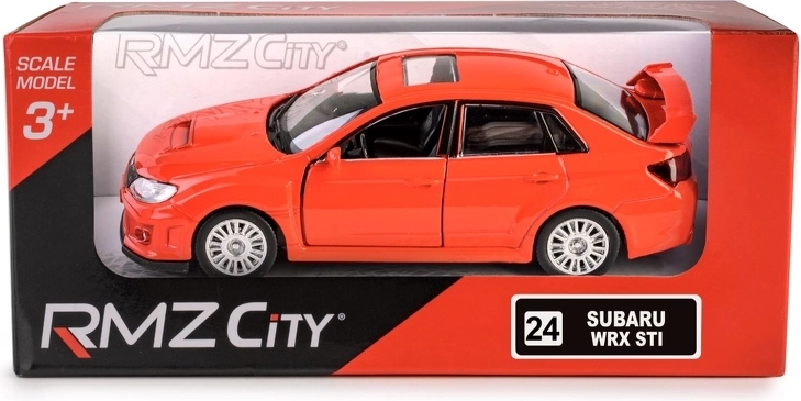 Metal car model Subaru WRX STI 2010 1:36 RMZ City