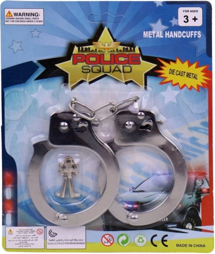 Children's Handcuffs on Card