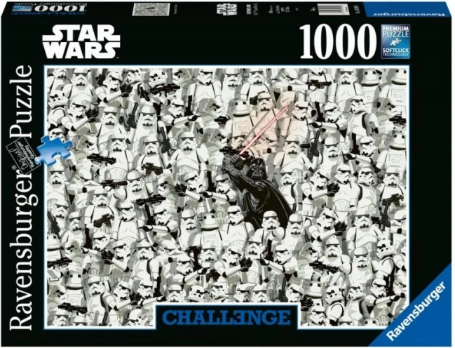 Ravensburger Challenge puzle Star Wars 1000 gabali
