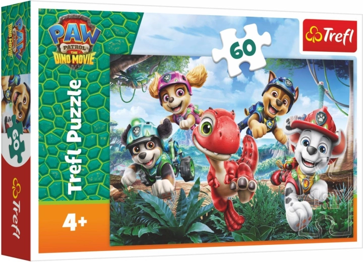 Paw Patrol Puzzle – Paw Patrol Dino Movie: Dinosaur Rescue (60 pieces)