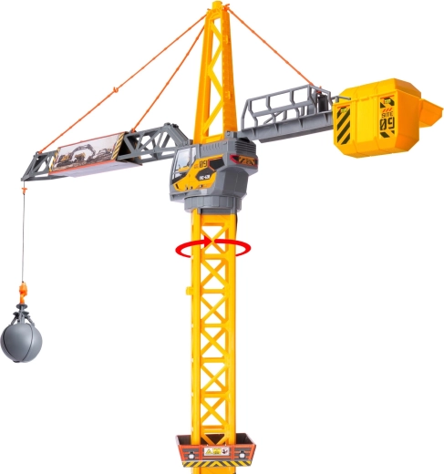 360° rotējošs tornis reālistiskai būvniecībai