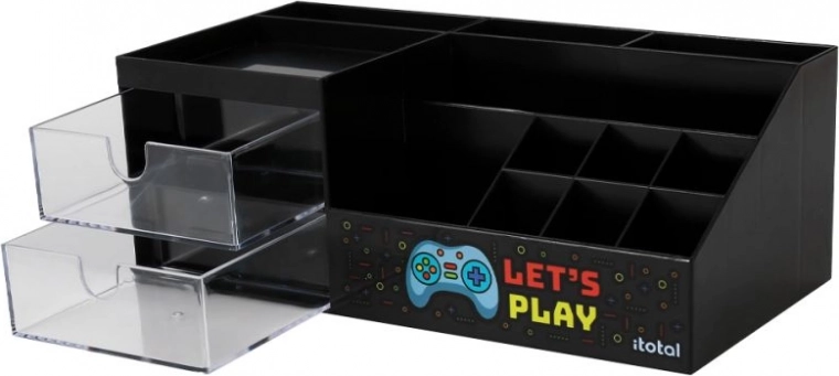 Spēļu galda organizators ar atvilktnēm LET’S PLAY