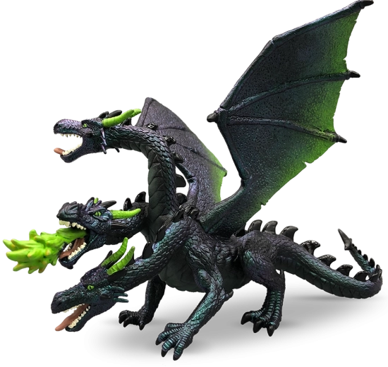 Bullyland Dark Dragon Norr Figurine