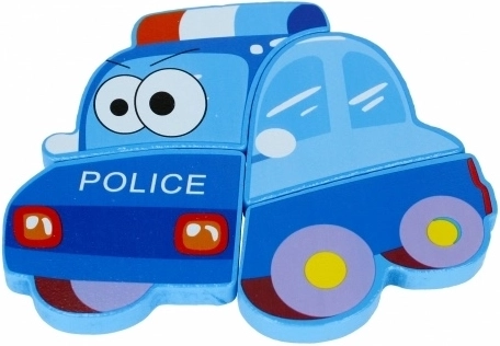 Jautrs policijas auto motīvs