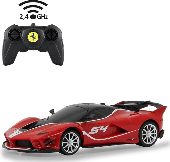 Jamara Ferrari FXX K Evo RC automašīna 1:24, sarkana, 2,4 GHz