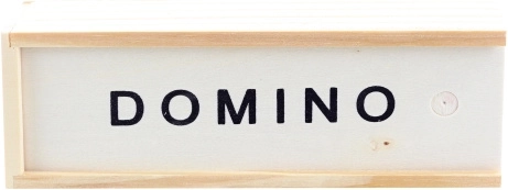 Wooden Domino in a Box