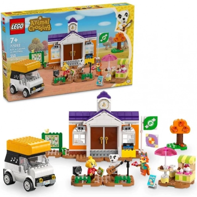 LEGO® Animal Crossing™ 77052 K.K. koncerts laukumā