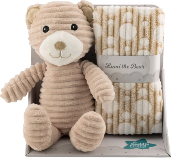 Freeon Free2Play plīša rotaļlieta ar sedziņu Lumi the Bear