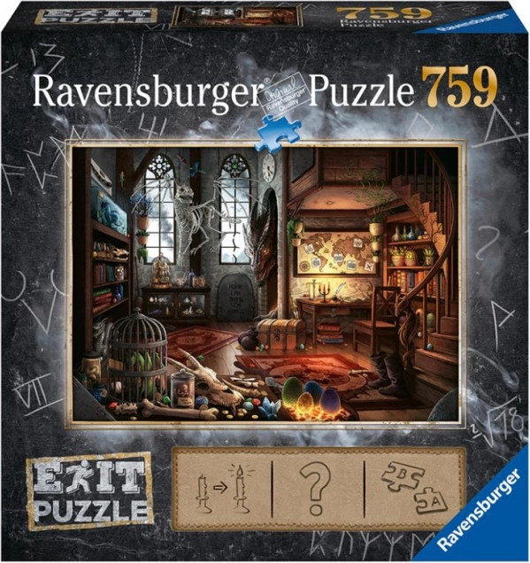 Ravensburger puzle Exit: Pūķa laboratorija 759 gabaliņi