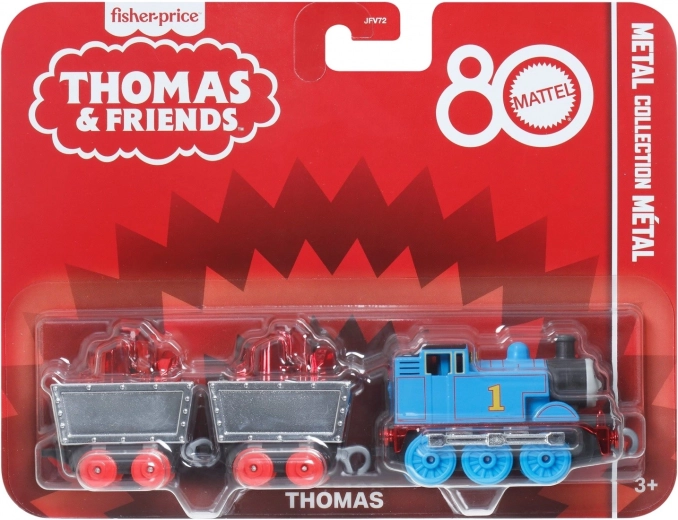 Thomas & Friends 80th Anniversary – Metal Engine with 2 Cars