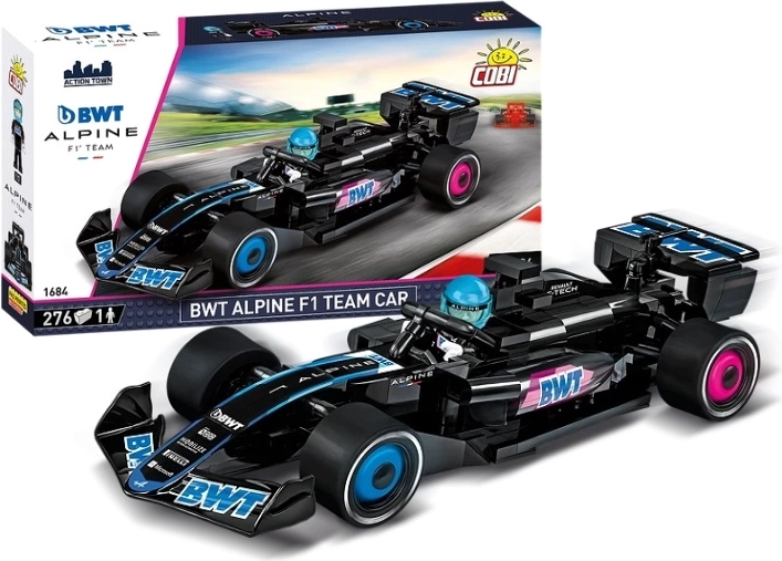 COBI Action Town BWT Alpine F1 Team sacīkšu auto