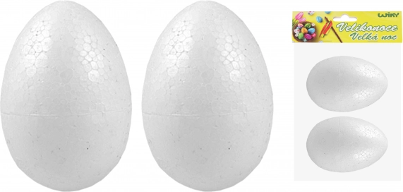 Dekoratīvās polistirola olas 9 cm