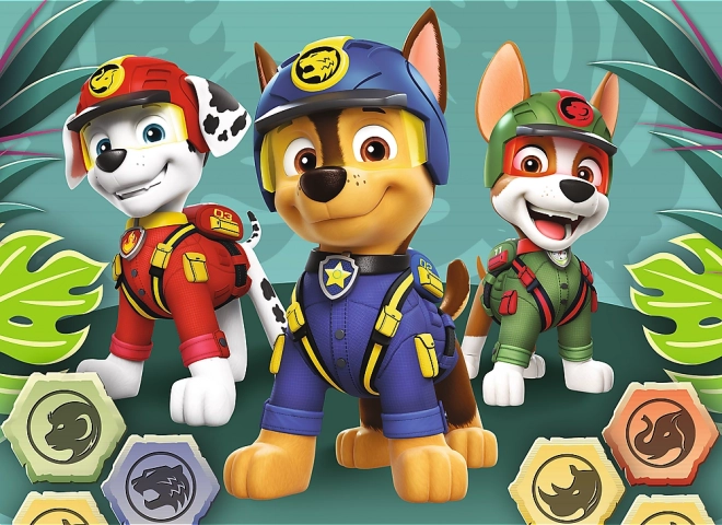 Puzzle miniMAXI ĶEPU PATROĻA mežā 20 detaļas 3+ Trefl