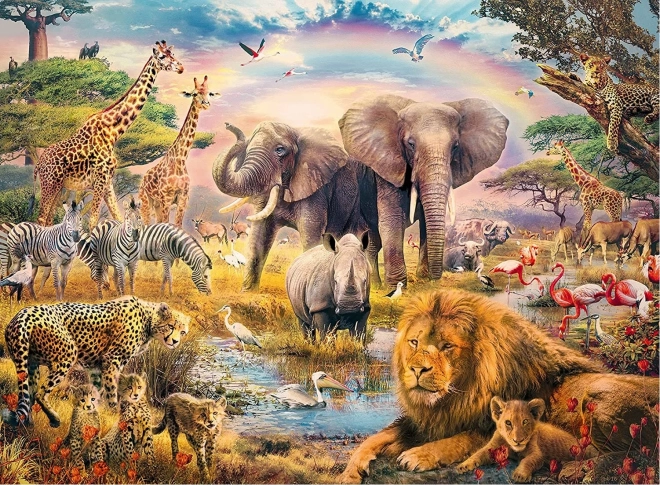 Ravensburger puzle African Safari 100 gab.