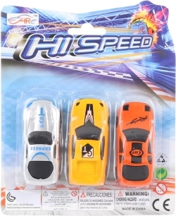 Plastmasas auto modeļu komplekts, 3 gab.