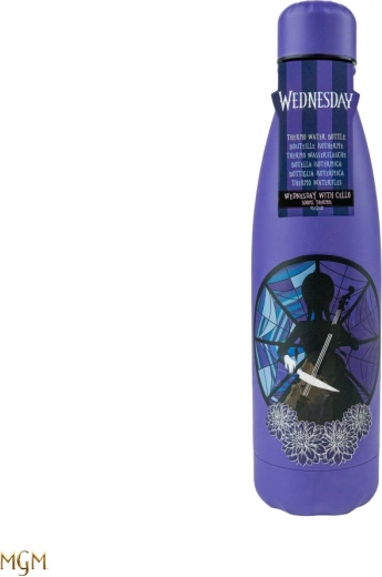 Wednesday stainless steel thermos bottle “skull” 500 ml
