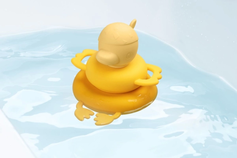 Lilliputiens Gaspard the Duck Stacking Pyramid for Water Play
