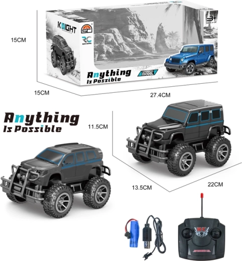 RC auto SWAT ar lādētāju un USB