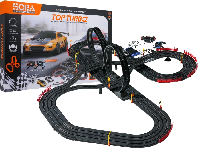 TOP TURBO XXL Slot Car Track 790 cm