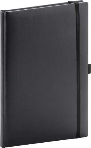 Dotted Notebook NOTIQUE Balacron Black 15 x 21 cm