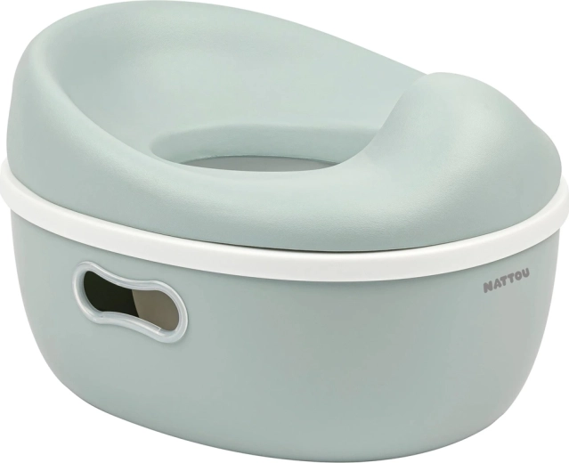 Nattou 3-in-1 training potty Potty sage green