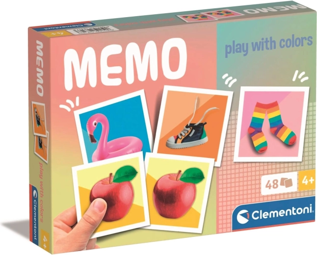 Atmiņas spēle Memo krāsas CLEMENTONI