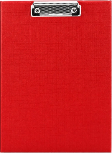 A4 format and distinctive red color