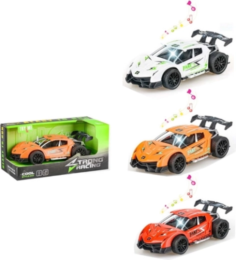 Sporta auto ar skaņu un gaismu – 1 gab.