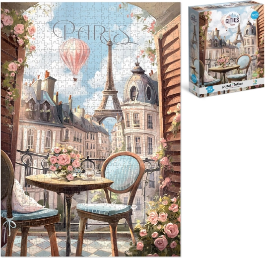 Paris Puzzle 1000 Pieces 48 × 68 cm